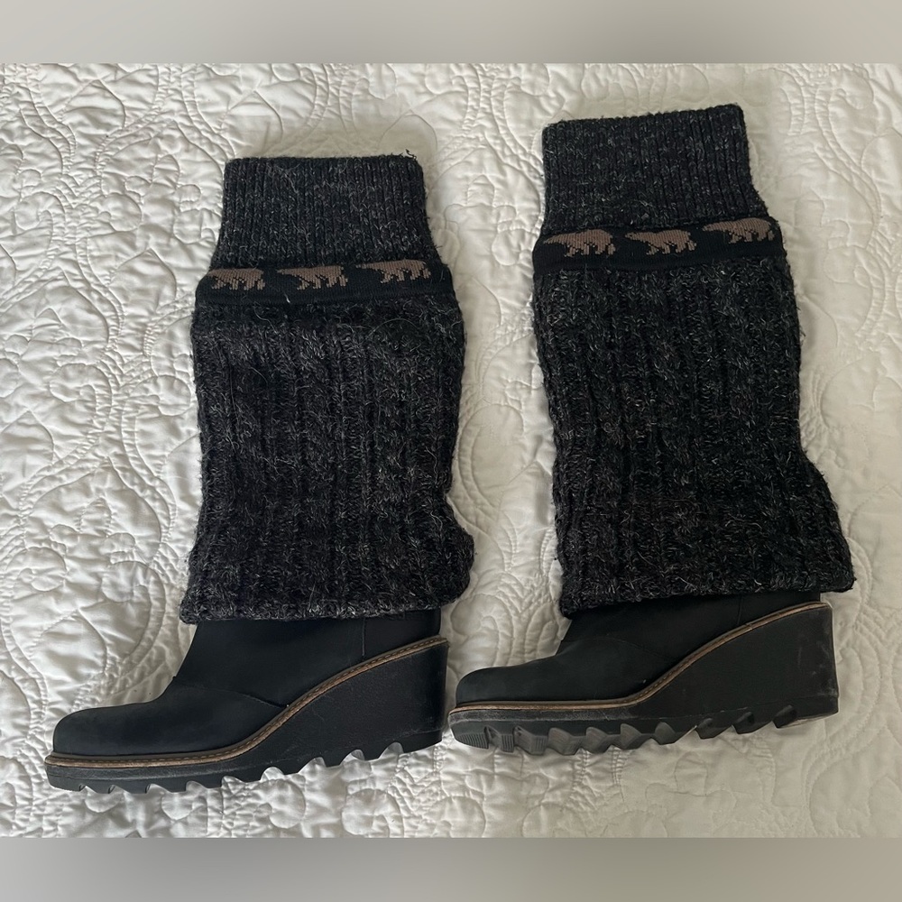 SOREL Crazy Cable Wedge Boot Women's size 8.5 RARE
